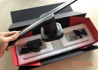 Spinning Floating Hologram Display , 3d Hologram Machine WIFI Content Upload