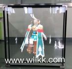 Portable 65cm App 3D Hologram Kit Led Advertising Fan 2 Wings 1600*720 Resolution